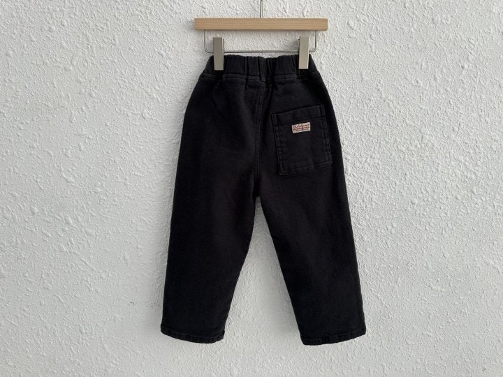 Olivie - Korean Children Fashion - #childofig - Logo Pants - 4