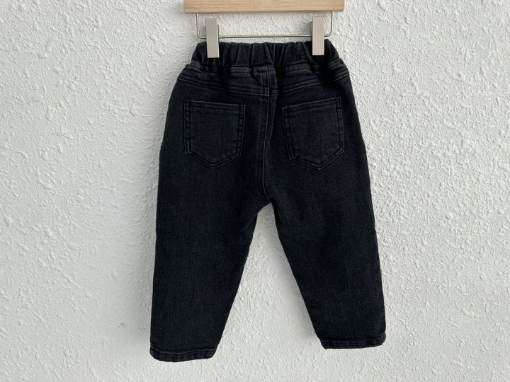 Olivie - Korean Children Fashion - #kidsshorts - Wool Denim Pants - 5