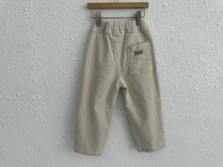 Olivie - Korean Children Fashion - #kidsstore - Logo Pants - 9