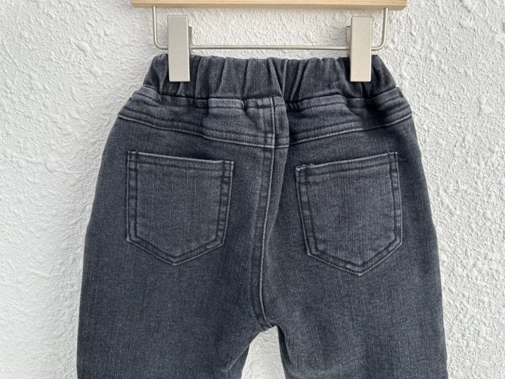 Olivie - Korean Children Fashion - #kidzfashiontrend - Wool Denim Pants - 7