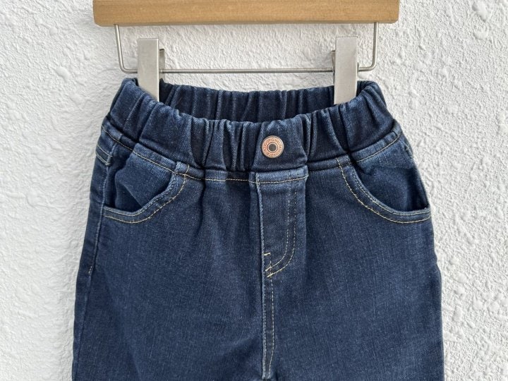 Olivie - Korean Children Fashion - #littlefashionista - Wool Denim Pants - 9