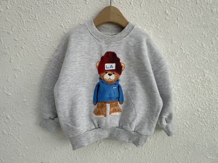 Olivie - Korean Children Fashion - #prettylittlegirls - Bear Sweatshirts - 3