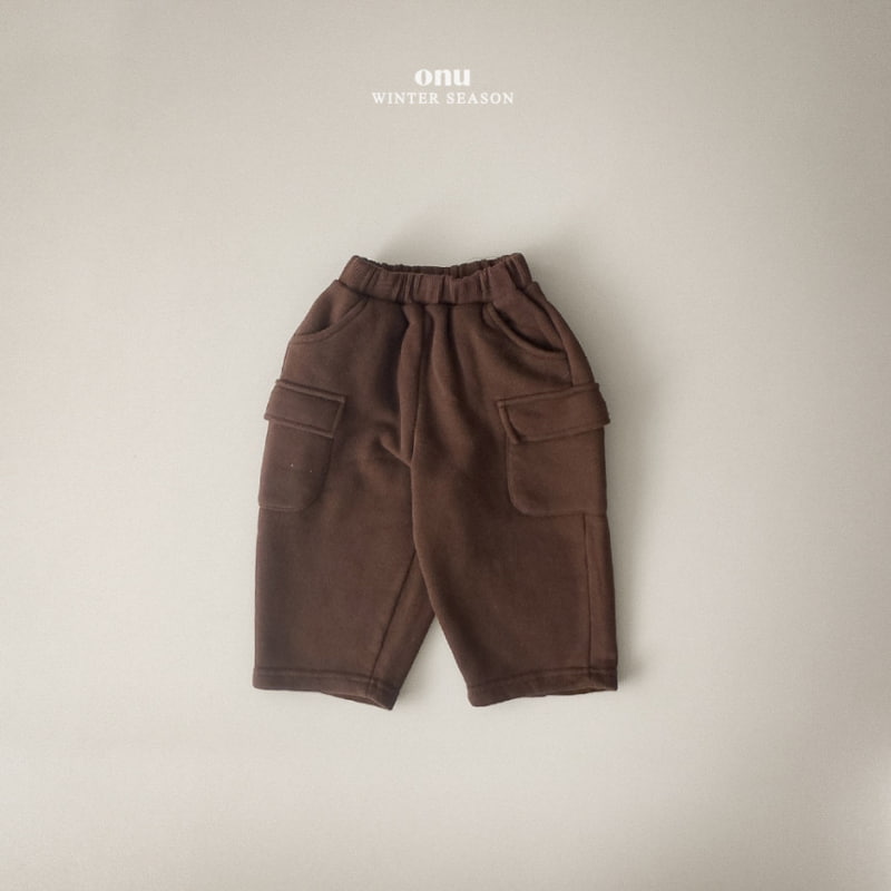 Onu - Korean Children Fashion - #childrensboutique - Banding Cargo Pants - 3