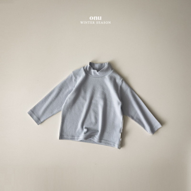 Onu - Korean Children Fashion - #designkidswear - Cheese Peach Turtleneck Tee - 4