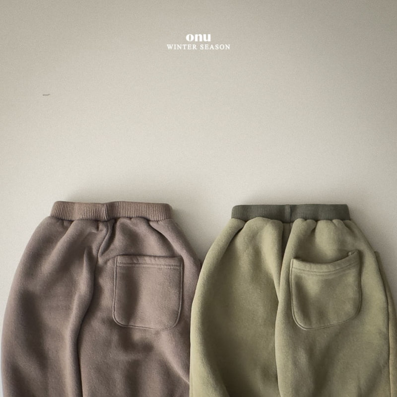 Onu - Korean Children Fashion - #fashionkids - Soft Fleece Pants - 4