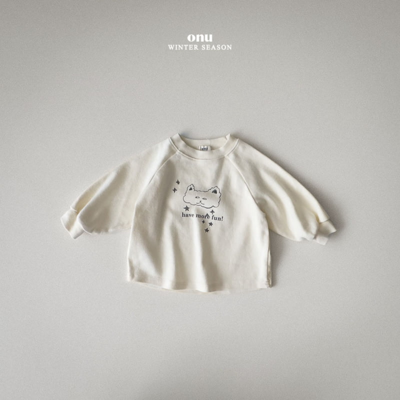 Onu - Korean Children Fashion - #kidsshorts - Cat Span Tee - 4
