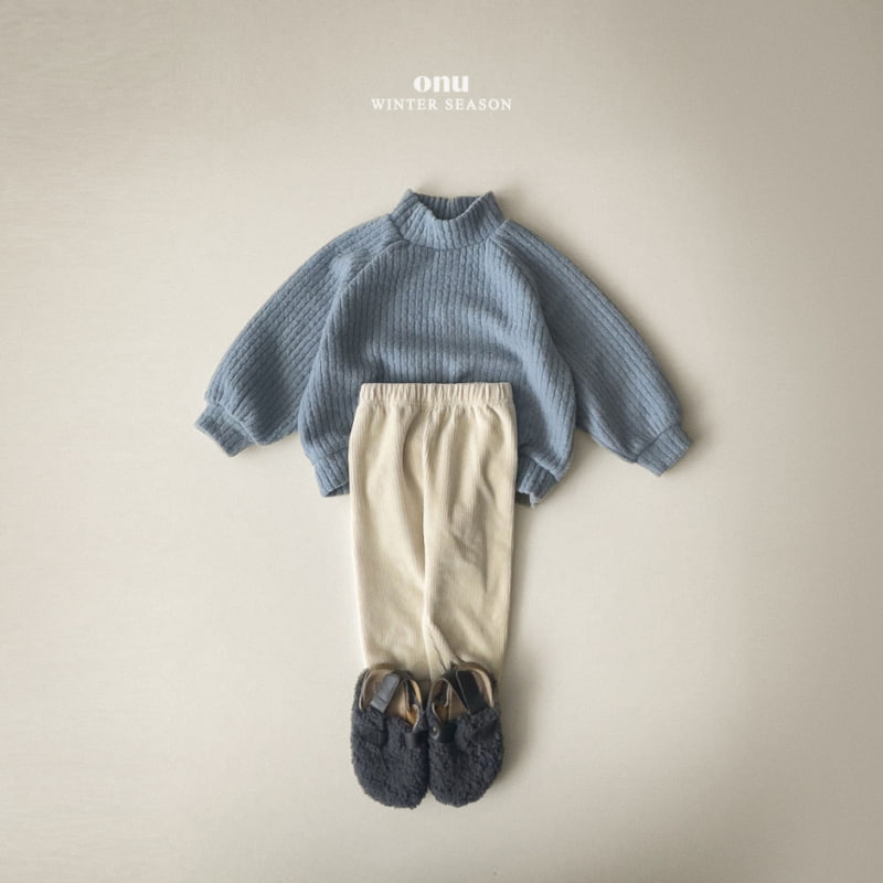Onu - Korean Children Fashion - #todddlerfashion - Knit Turtleneck Sweatshirt - 9