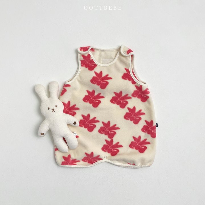 Oott Bebe - Korean Baby Fashion - #babyfever - Love Some Sleep Vest - 4