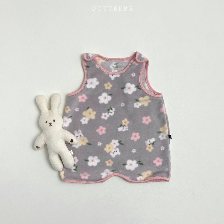 Oott Bebe - Korean Baby Fashion - #babylifestyle - Love Some Sleep Vest - 5