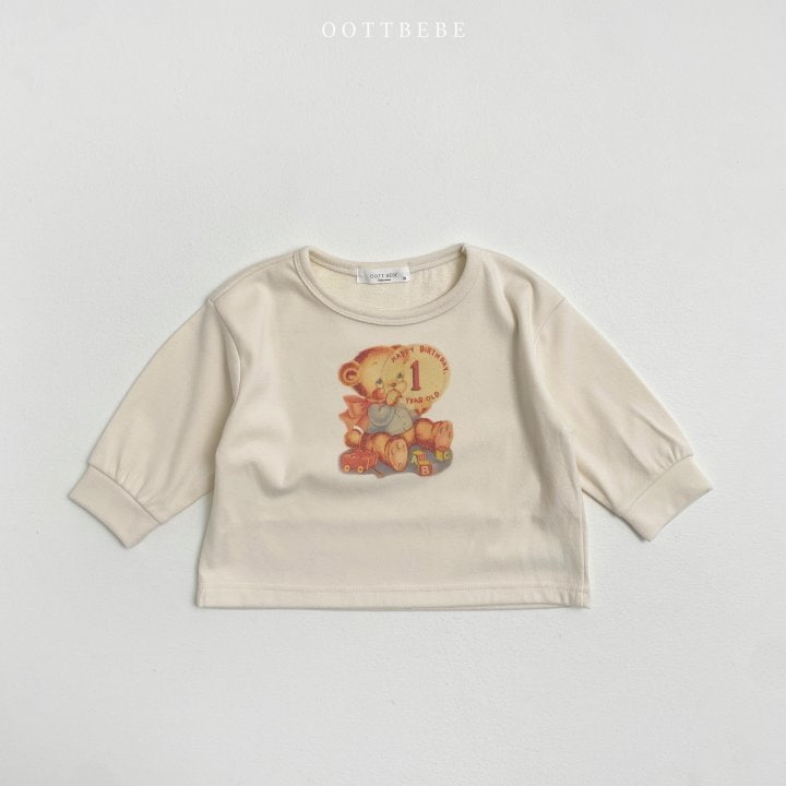 Oott Bebe - Korean Baby Fashion - #babygirlfashion - Happy Birthday Tee - 4