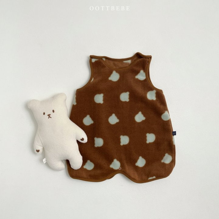 Oott Bebe - Korean Baby Fashion - #babyoninstagram - Love Some Sleep Vest - 6