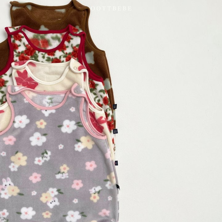 Oott Bebe - Korean Baby Fashion - #babyootd - Love Some Sleep Vest - 7