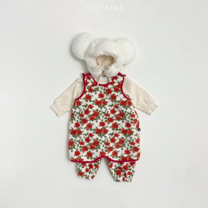 Oott Bebe - Korean Baby Fashion - #babyoutfit - Love Some Sleep Vest - 8