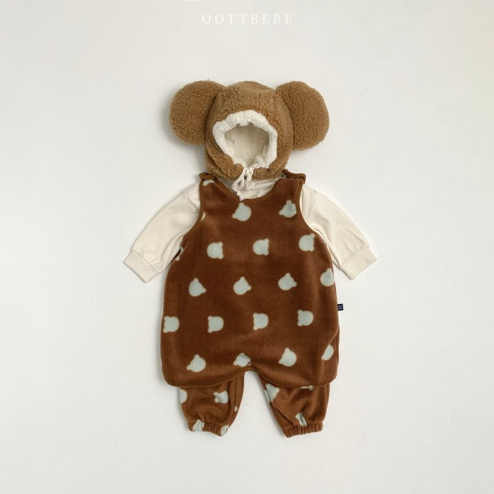Oott Bebe - Korean Baby Fashion - #onlinebabyboutique - Love Some Sleep Vest - 11