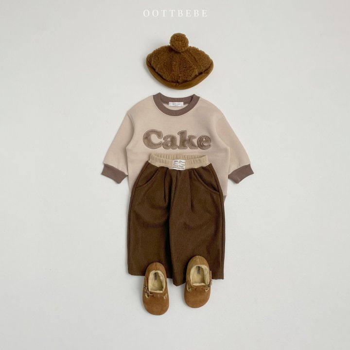 Oott Bebe - Korean Children Fashion - #childofig - Cappuccino Wide Pants - 6