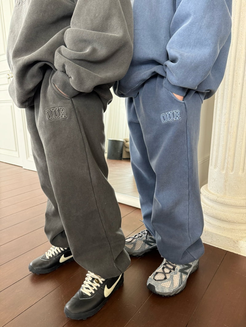 Our - Korean Children Fashion - #minifashionista - Logo Vintage Set - 4