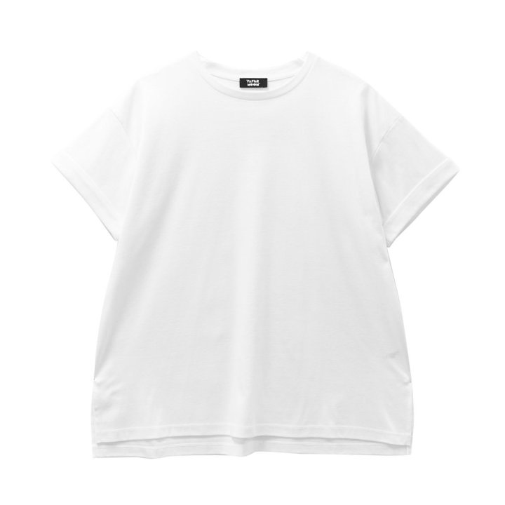 Paper Moon - Korean Women Fashion - #shopsmall - Premium Cotton Rolled Up Tee - 3