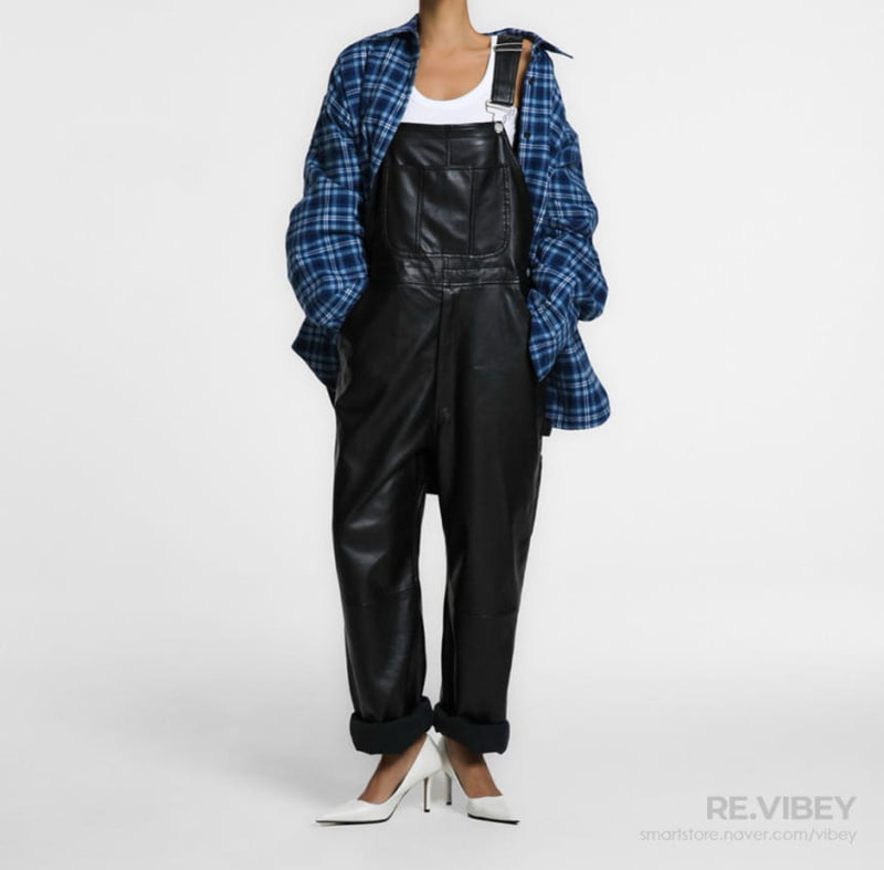 Paper Moon - Korean Women Fashion - #womensfashion - Oversized Check Quilting Button Down Shirt Jacket - 2