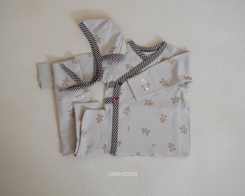 Peekaboo - Korean Baby Fashion - #babyfever - Ginger Newborn Top Bottom Set - 11