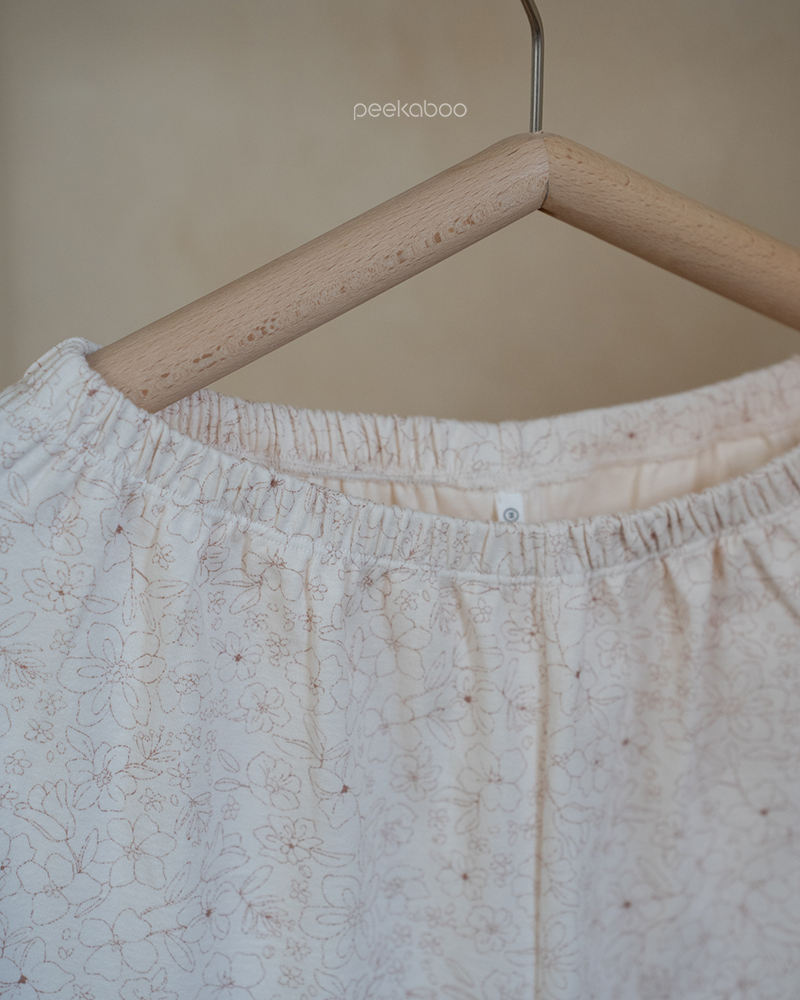 Peekaboo - Korean Women Fashion - #thatsdarling - Blossom Pajama DAD Set - 6