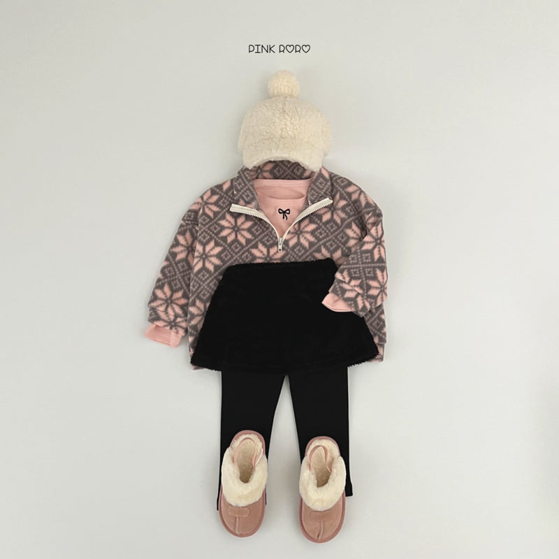 Pinkroro - Korean Children Fashion - #toddlerclothing - Boa Fleece Skirt Leggings - 12