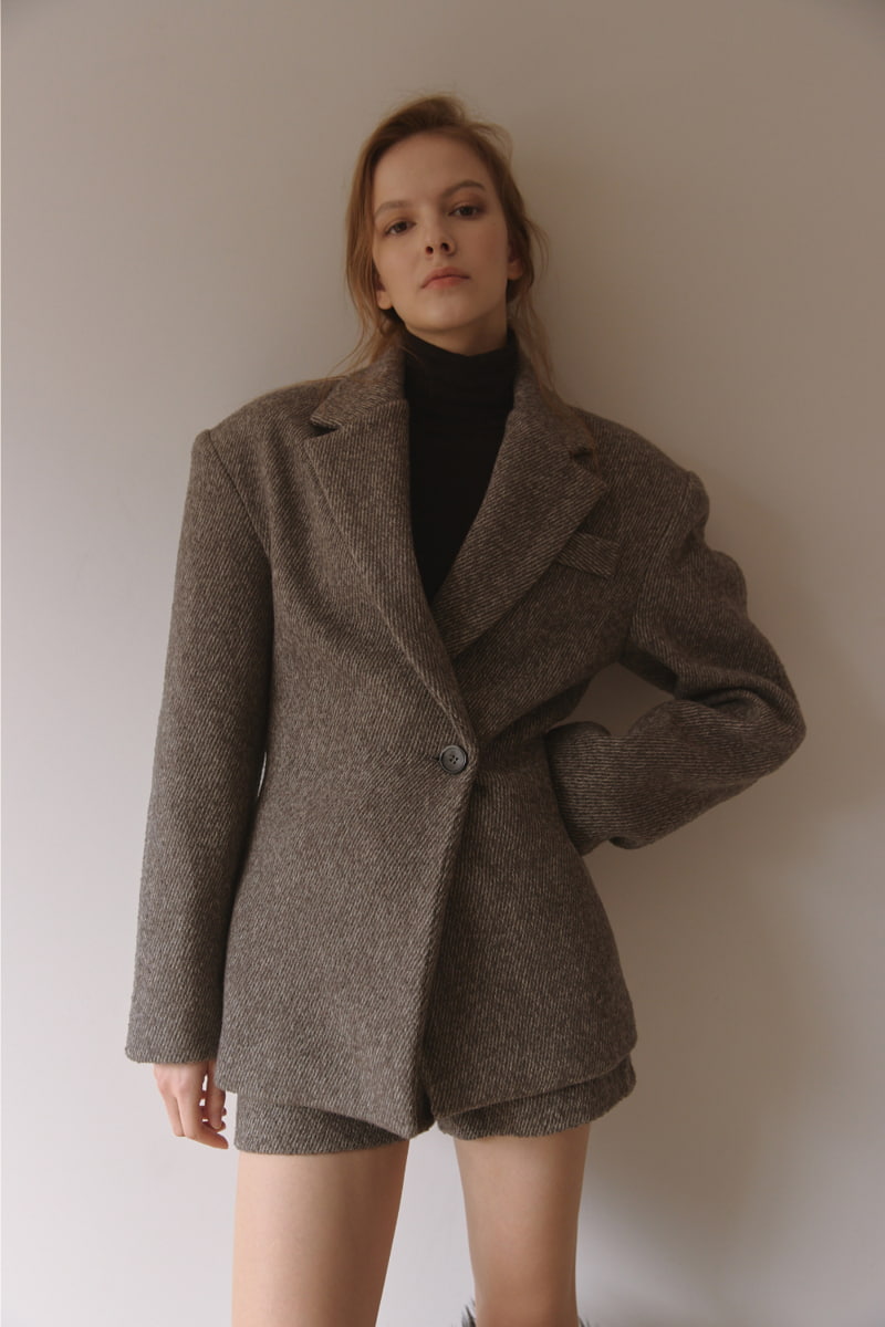 Project Wave - Korean Women Fashion - #momslook - Olde Line Jacket - 5