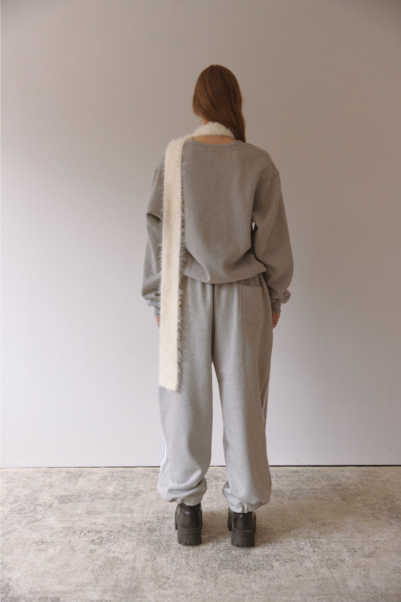 Project Wave - Korean Women Fashion - #momslook - 6 Line Track Pants - 6