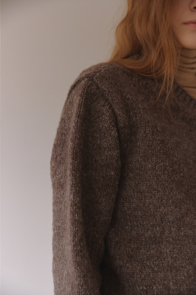 Project Wave - Korean Women Fashion - #womensfashion - Unbalance Knit Sweater - 8