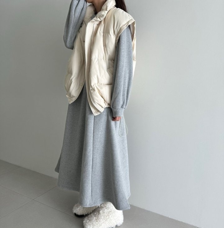 Ripple - Korean Women Fashion - #thatsdarling - Lime Fleece One-piece - 3