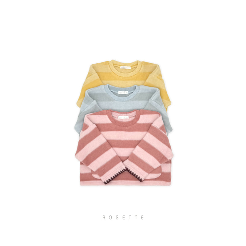 Rosette - Korean Children Fashion - #minifashionista - Buddy Stripe Tee
