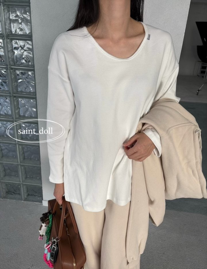 Saint Doll - Korean Children Fashion - #Kfashion4kids - Label Slit Tee With Mom - 6