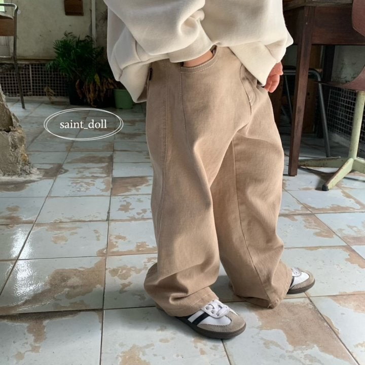Saint Doll - Korean Children Fashion - #childofig - Dart Cotton Pants