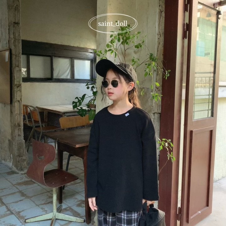 Saint Doll - Korean Children Fashion - #prettylittlegirls - Label Slit Tee With Mom - 10
