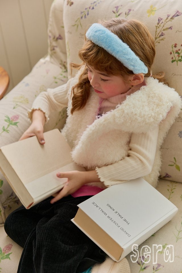 Sera - Korean Children Fashion - #childrensboutique - Poodle Quilted Winter Vest - 10