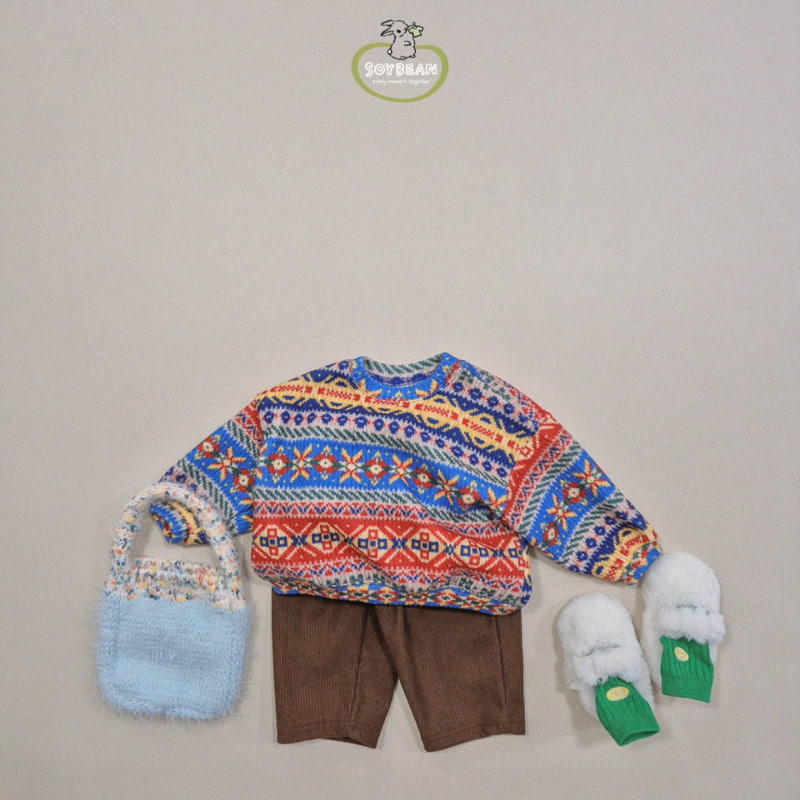 Soybean - Korean Children Fashion - #childofig - Pattern Knit - 3