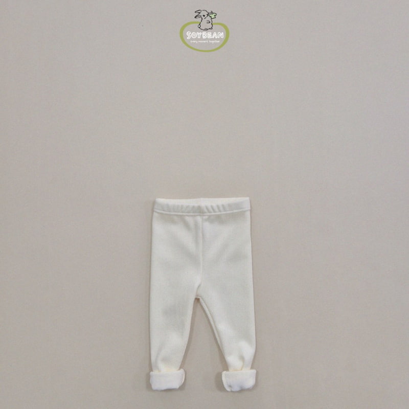 Soybean - Korean Children Fashion - #childofig - Ribbed Mink Leggings - 10
