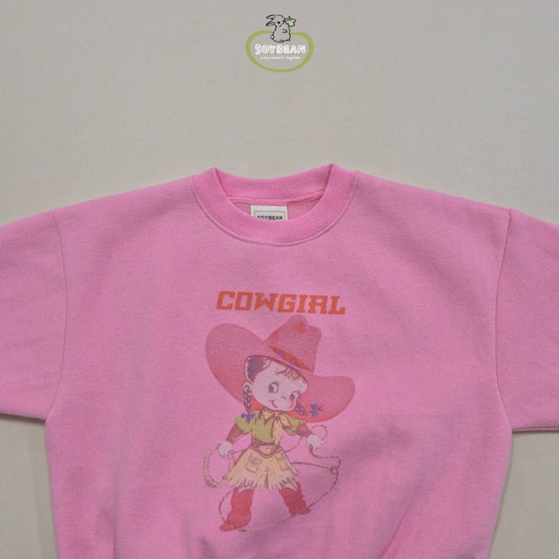 Soybean - Korean Children Fashion - #childofig - Fleece Cowgirl Sweatshirt - 10