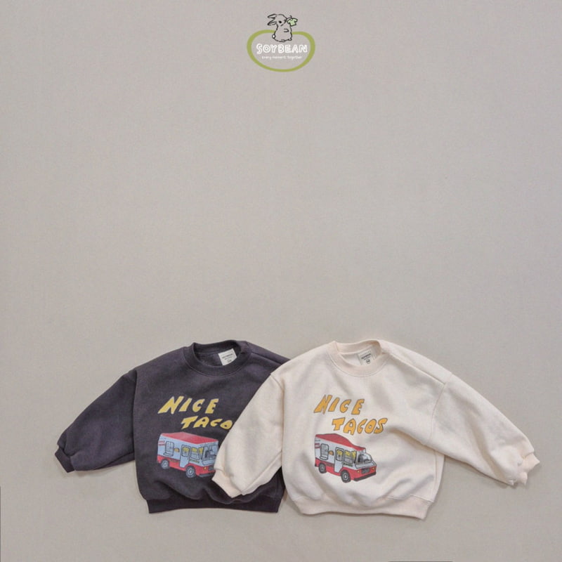 Soybean - Korean Children Fashion - #childofig - Fleece Taco Sweatshirt