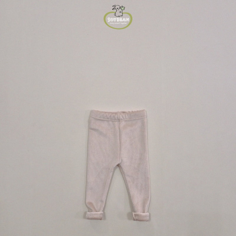 Soybean - Korean Children Fashion - #childrensboutique - Ribbed Mink Leggings - 11