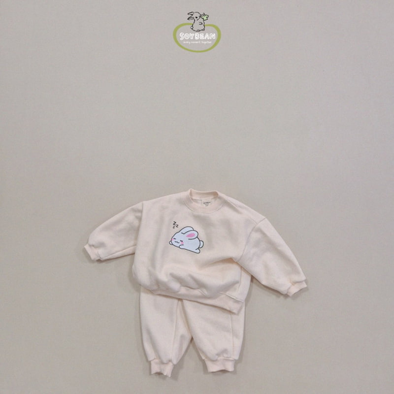 Soybean - Korean Children Fashion - #childrensboutique - Fleece Siesta Loungewear - 9
