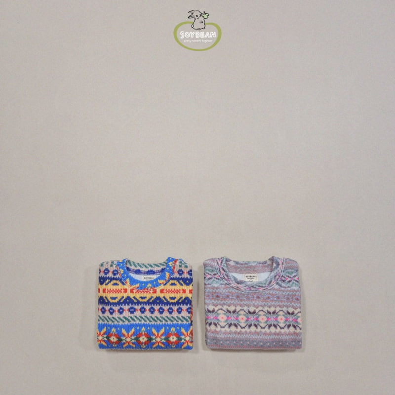 Soybean - Korean Children Fashion - #designkidswear - Pattern Knit - 5