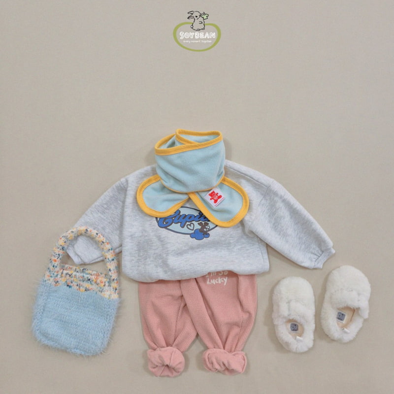 Soybean - Korean Children Fashion - #discoveringself - Fleece Cupid Sweatshirt - 2