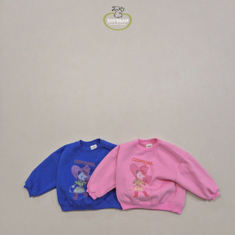 Soybean - Korean Children Fashion - #fashionkids - Fleece Cowgirl Sweatshirt