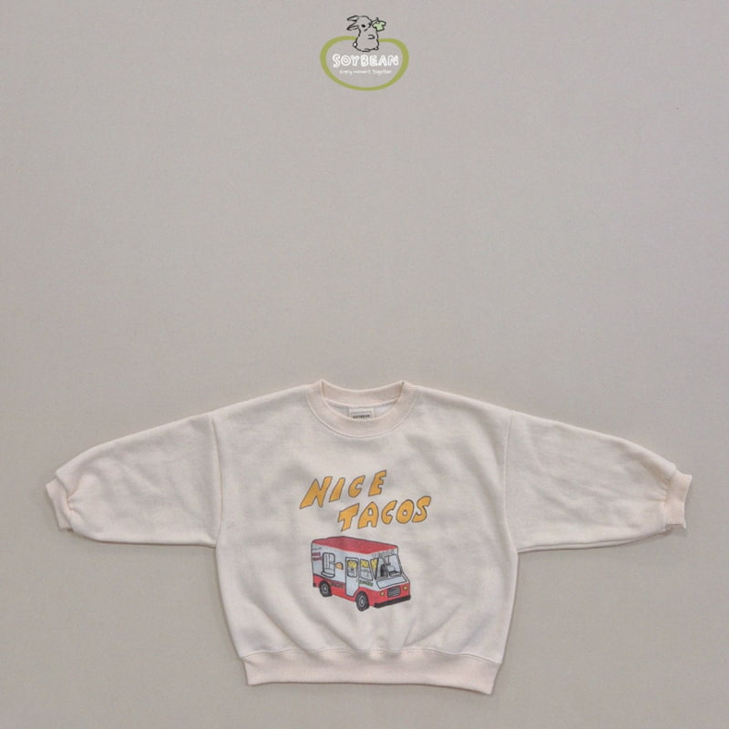 Soybean - Korean Children Fashion - #kidsstore - Fleece Taco Sweatshirt - 7