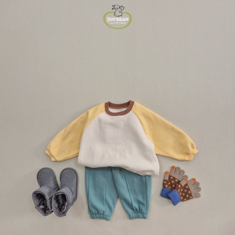 Soybean - Korean Children Fashion - #kidzfashiontrend - Raglan Fleece Sweatshirt - 7