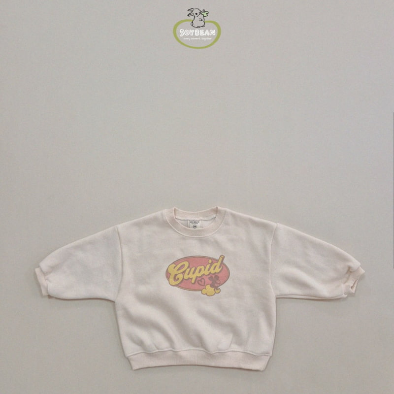 Soybean - Korean Children Fashion - #littlefashionista - Fleece Cupid Sweatshirt - 8