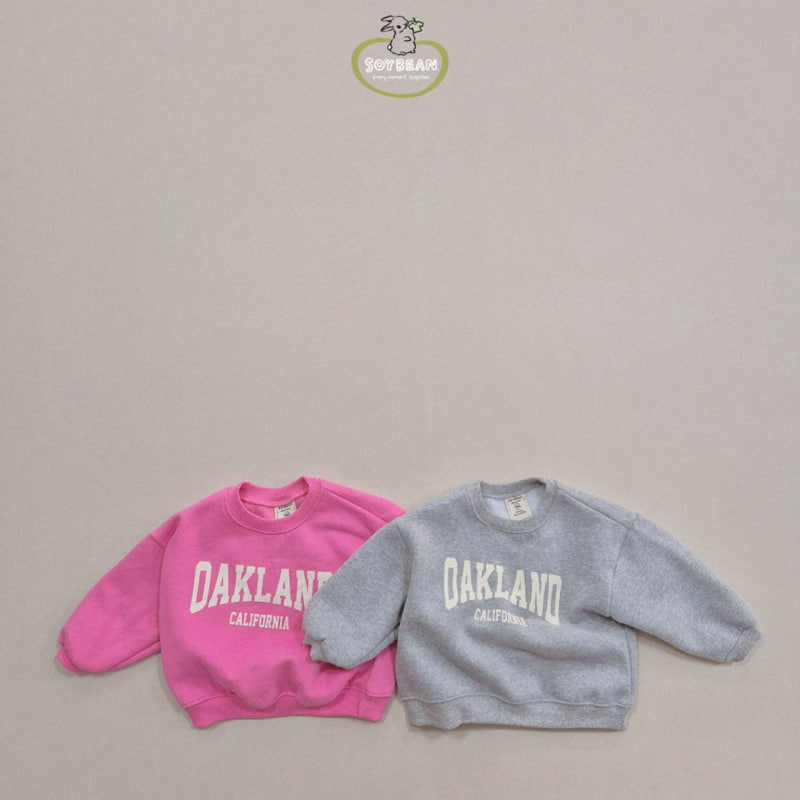 Soybean - Korean Children Fashion - #magicofchildhood - Fleece Auckland Sweatshirt