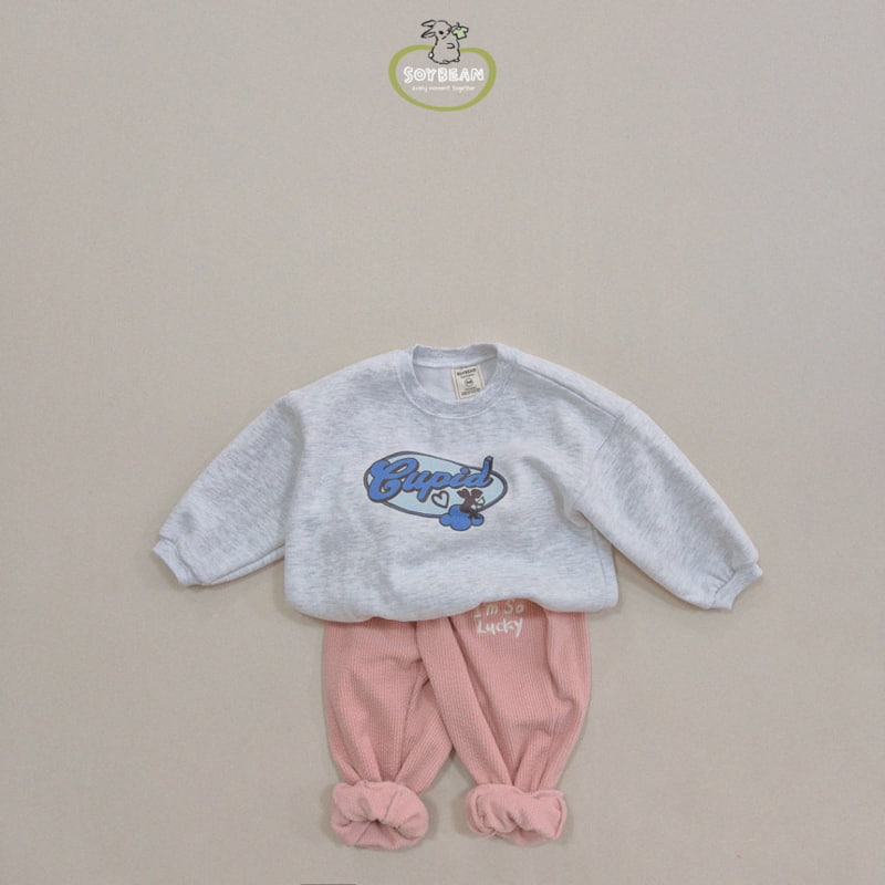 Soybean - Korean Children Fashion - #magicofchildhood - Fleece Cupid Sweatshirt - 9