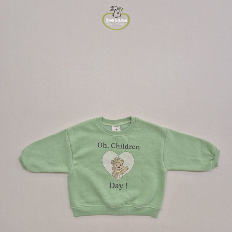 Soybean - Korean Children Fashion - #prettylittlegirls - Children Fleece Sweatshirt - 8
