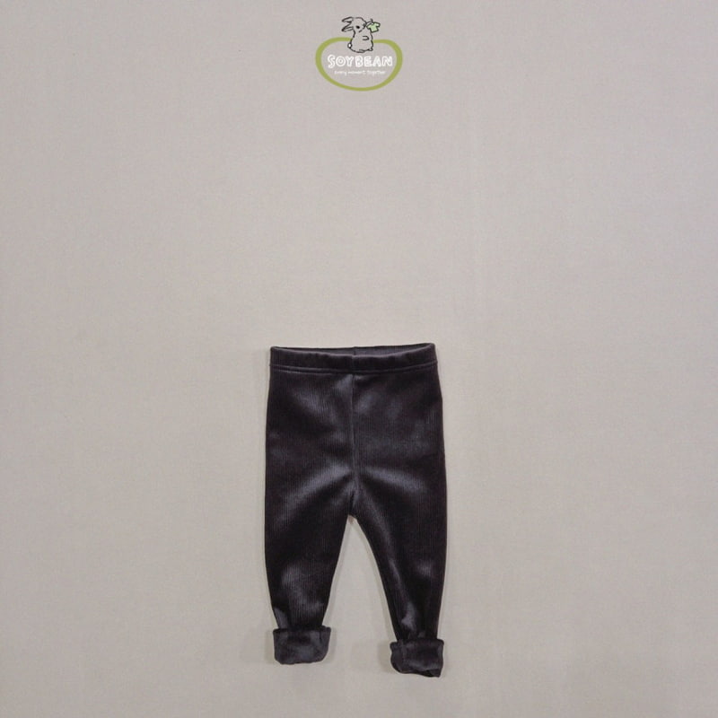 Soybean - Korean Children Fashion - #stylishchildhood - Ribbed Mink Leggings - 9